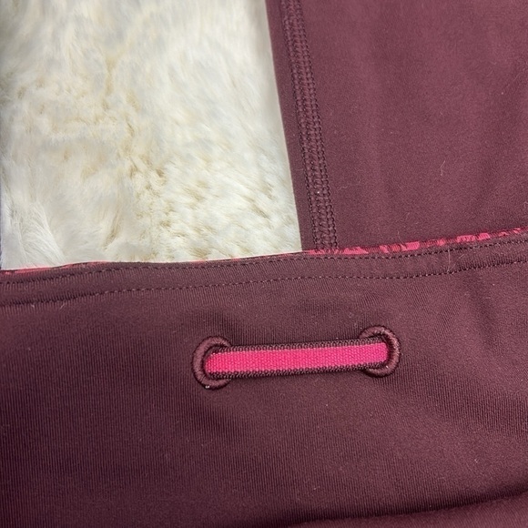Lululemon Speed Tight IV Brushed Size 6 Bordeaux Drama Maroon Joggers - Picture 9 of 11